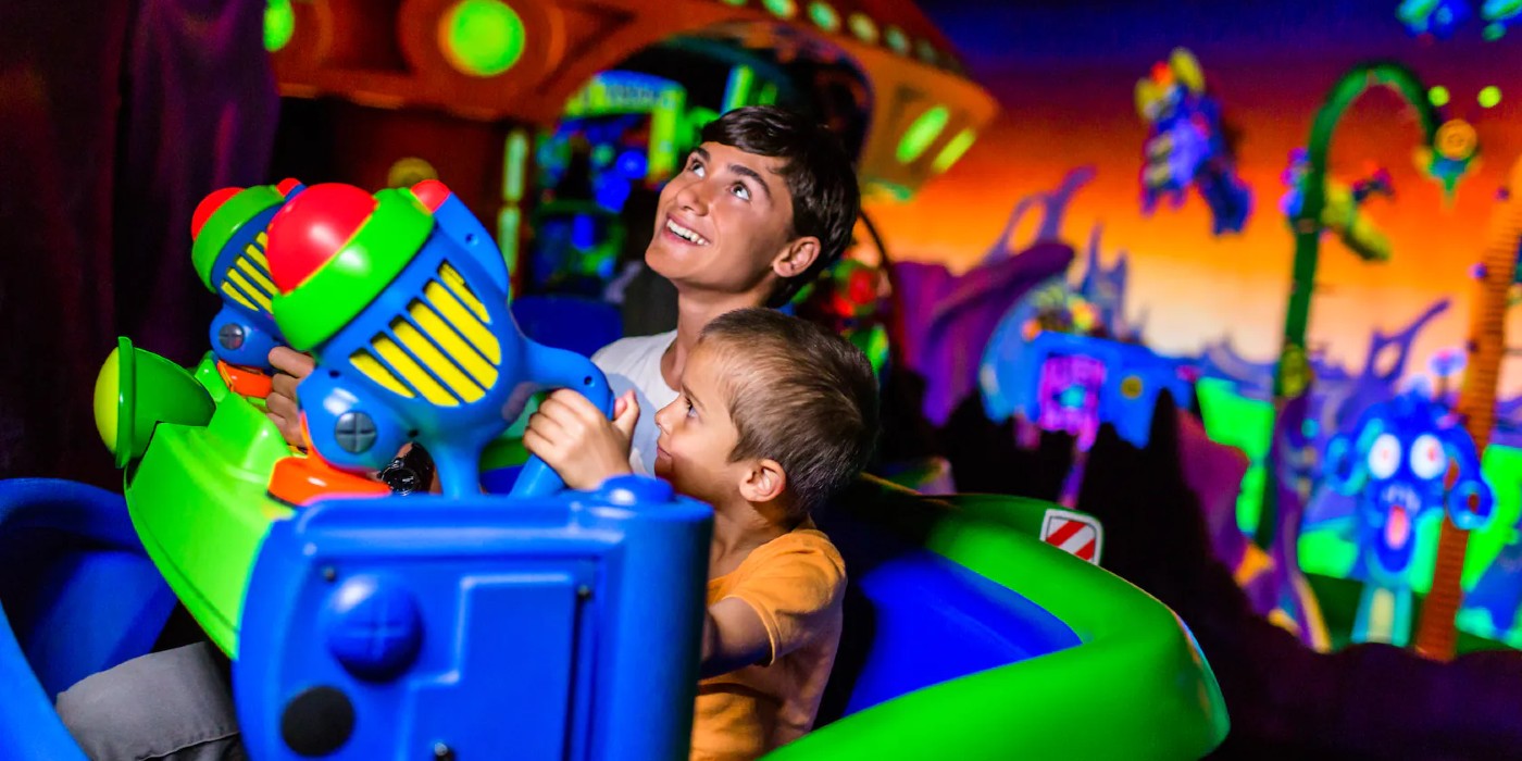 Buzz Lightyear's Space Ranger Spin at Walt Disney World's Magic Kingdom