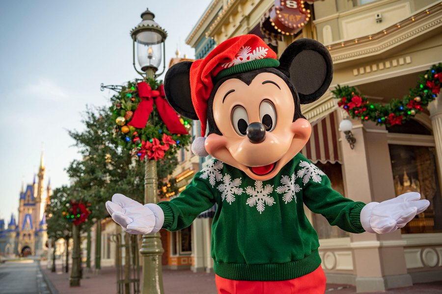 Christmas Mickey, Magic Kingdom