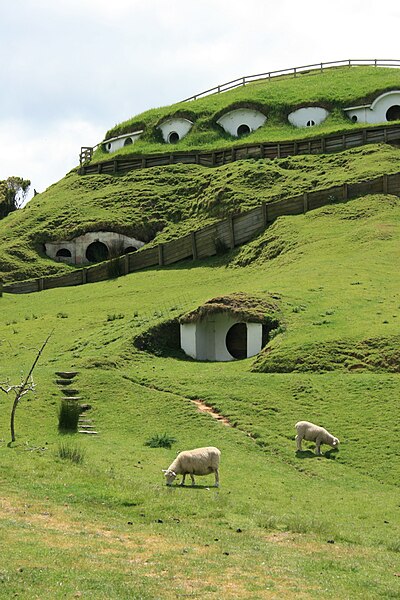 The Shire remnants after original filming concluded