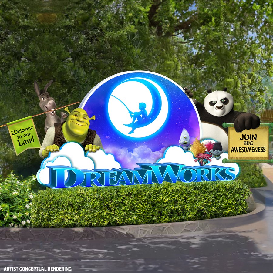 Dreamworks land, Universal