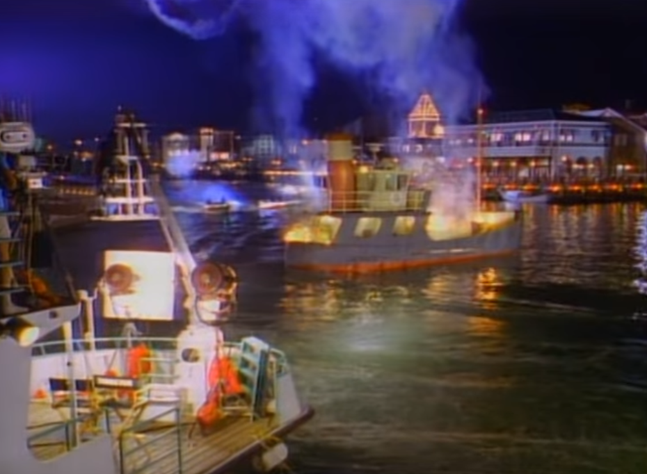 the trawler ready to explode in Dynamite Nights