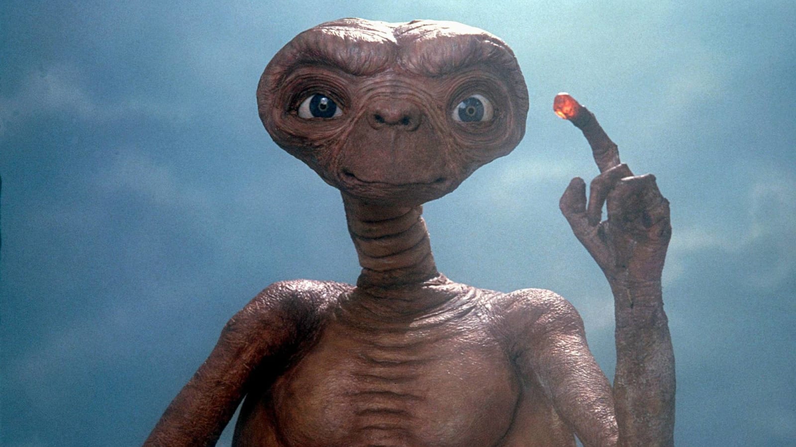 E.T Extra Terrestrial from Steven Spielberg's film