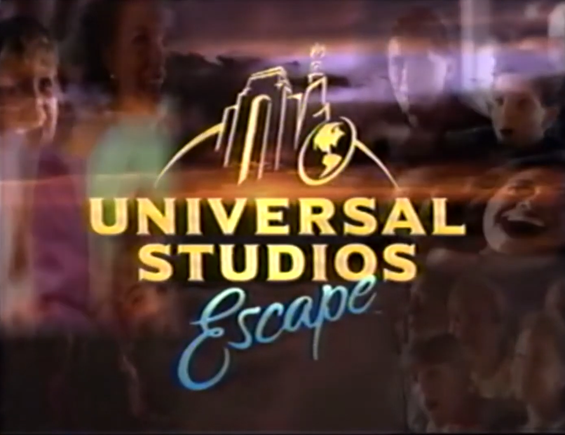 Logo from first Universal Studios Escape commercial