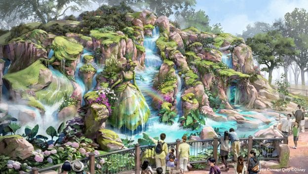 Fantasy Springs Tokyo DisneySea concept art, Disney