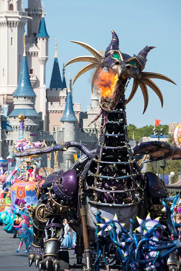 Festival of Fantasy Parade at Walt Disney World's Magic Kingdom