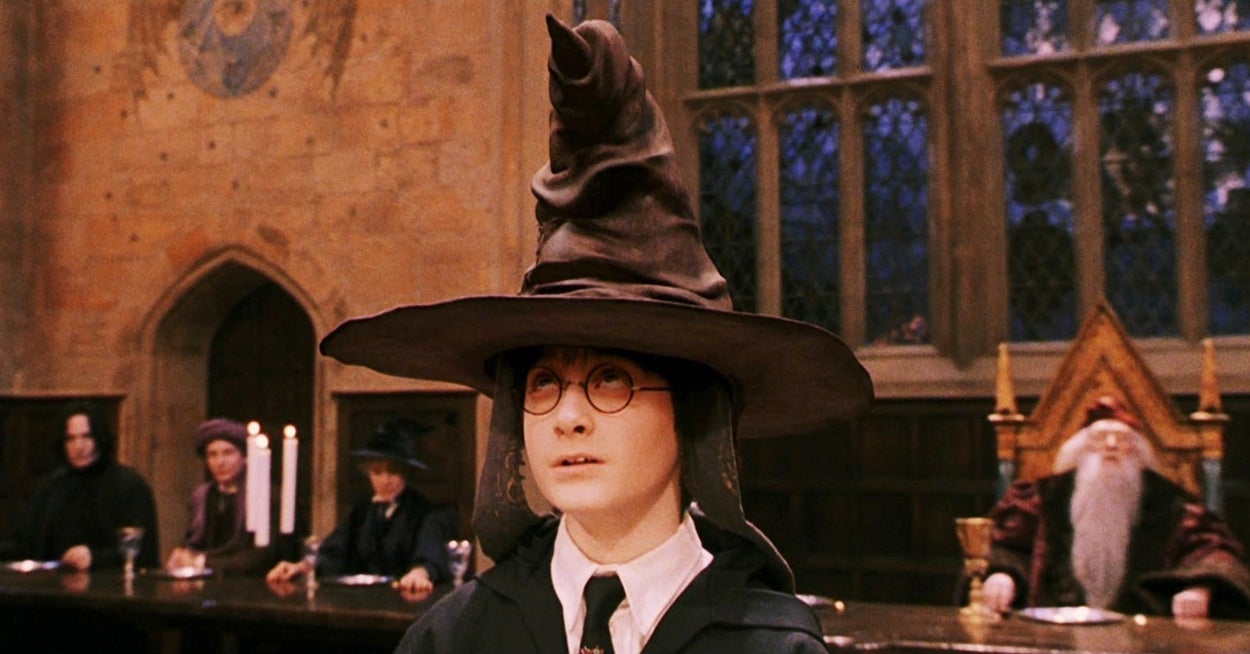 Harry Potter Sorting Hat Ceremony at Hogwarts School