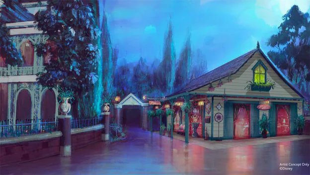 Haunted Mansion Grounds expansion, Disney
