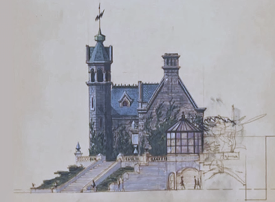 Haunted Mansion Concept Art at Walt Disney World