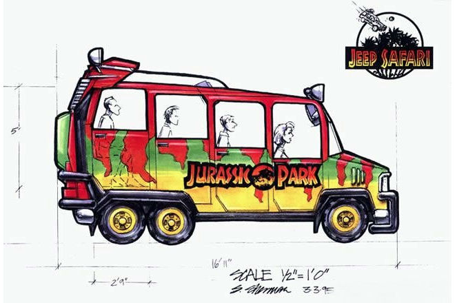 Jeep Safari concept art