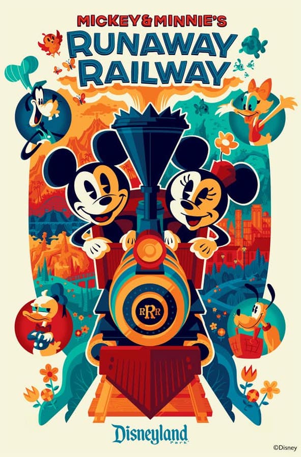 Mickey and Minnie's Runaway Railway poster