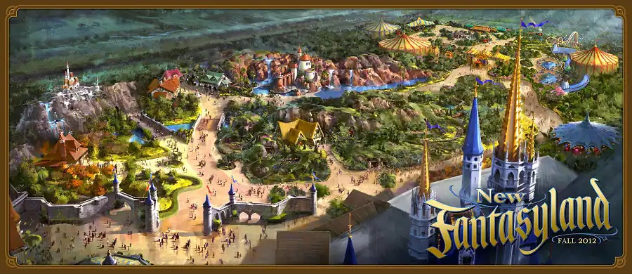 New Fantasyland at Walt Disney World Florida's Magic Kingdom