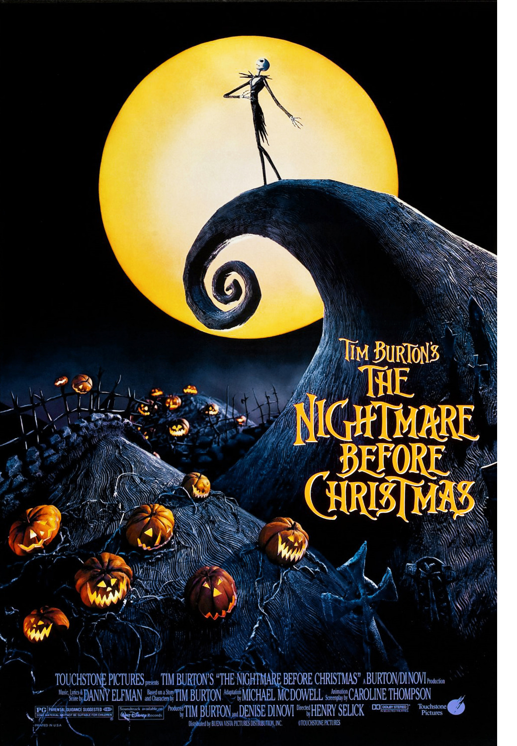 Nightmare before Christmas, Disney