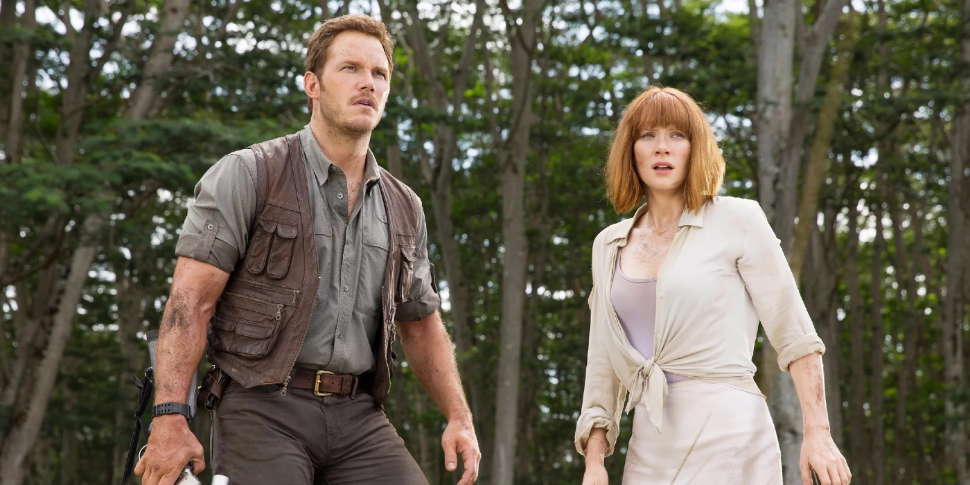 Owen Grady and Claire Dearing from Jurassic World