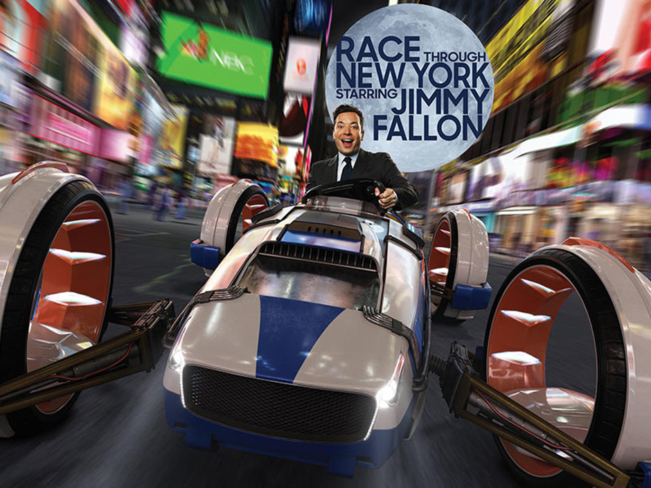 Race Through New York Starring Jimmy Fallon at Universal Studios