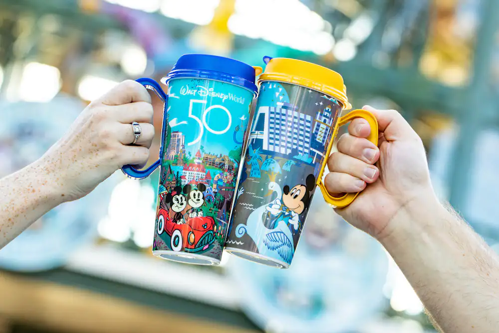 Refillable resort mugs at Walt Disney World resort hotels