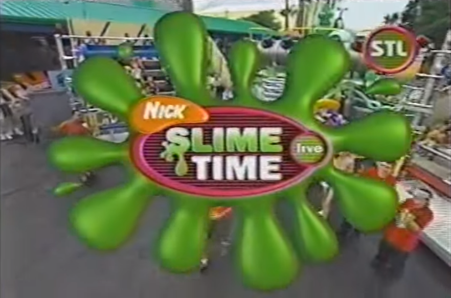 Slime Time Live logo and intro