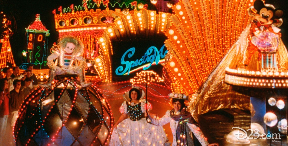 SpectroMagic Nighttime Parade at Walt Disney World Magic Kingdom