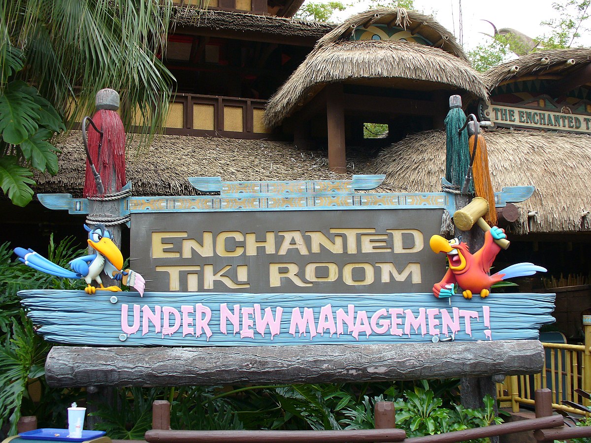 Enchanted Tiki Room Under New Management front facade