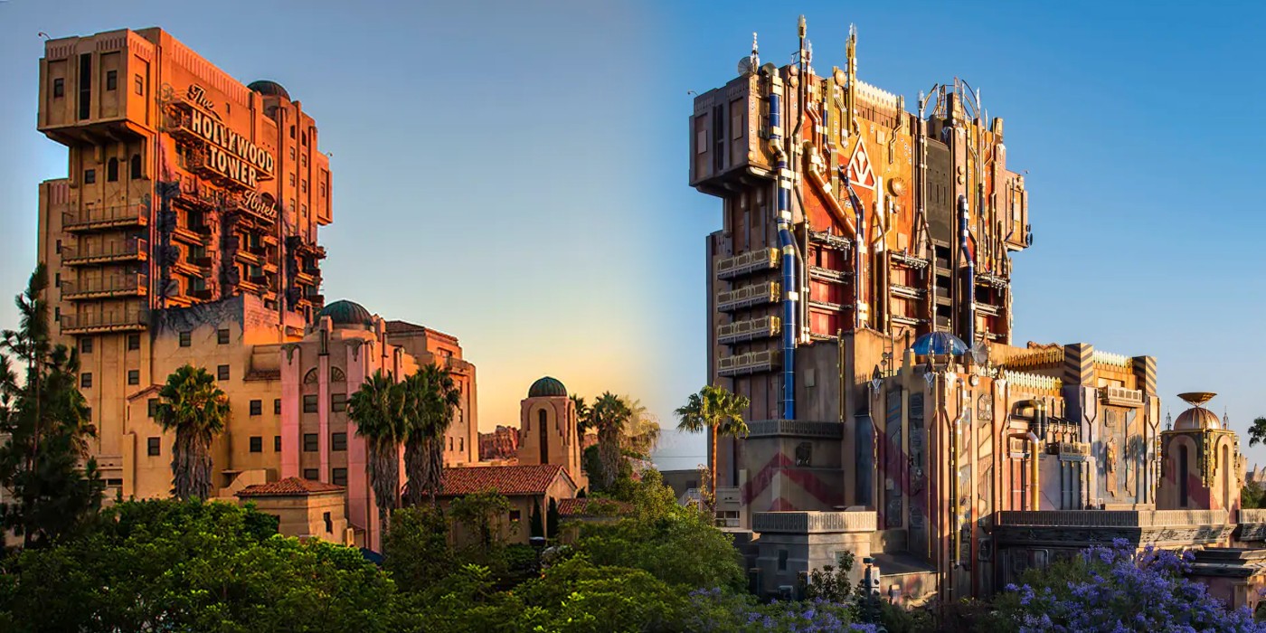 Tower of Terror and Guardians of the Galaxy Mission Breakout at Disney's California Adventure
