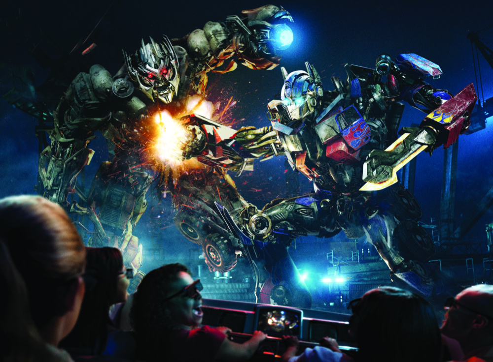 Transformers The Ride 3D at Universal Studios