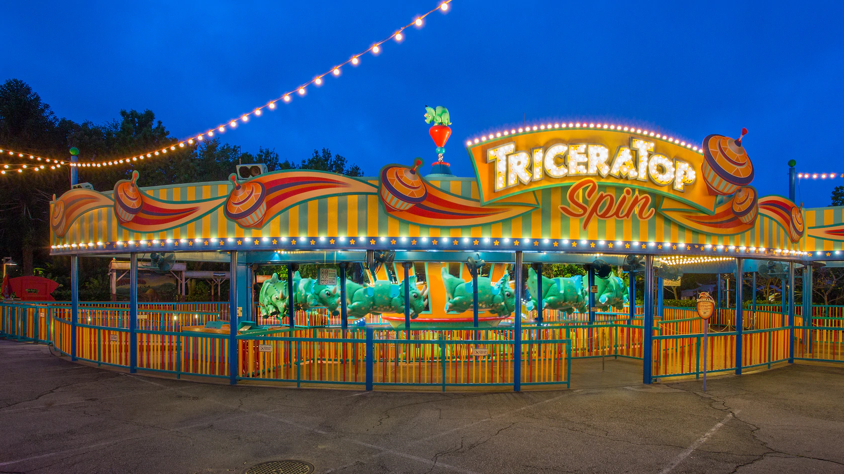 TriceraTop Spin, Disney