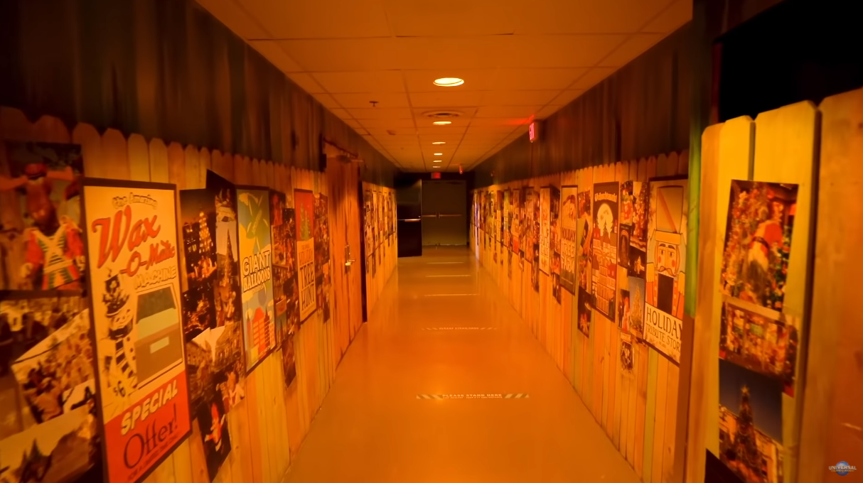 Hallway in the Tribute Store