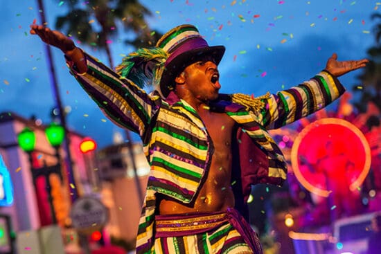 Universal Orlando Mardi Gras event