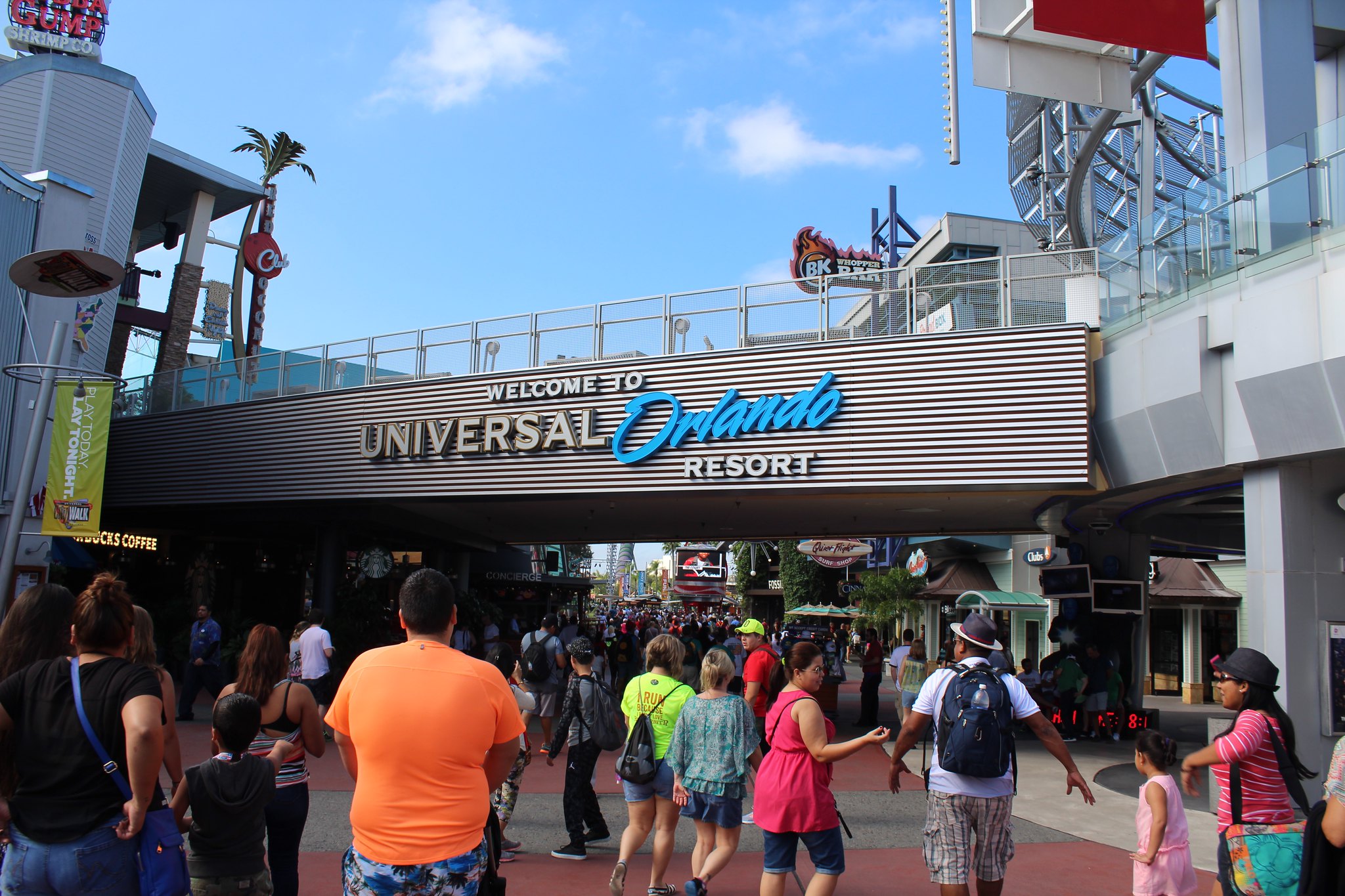 Universal Orlando entering