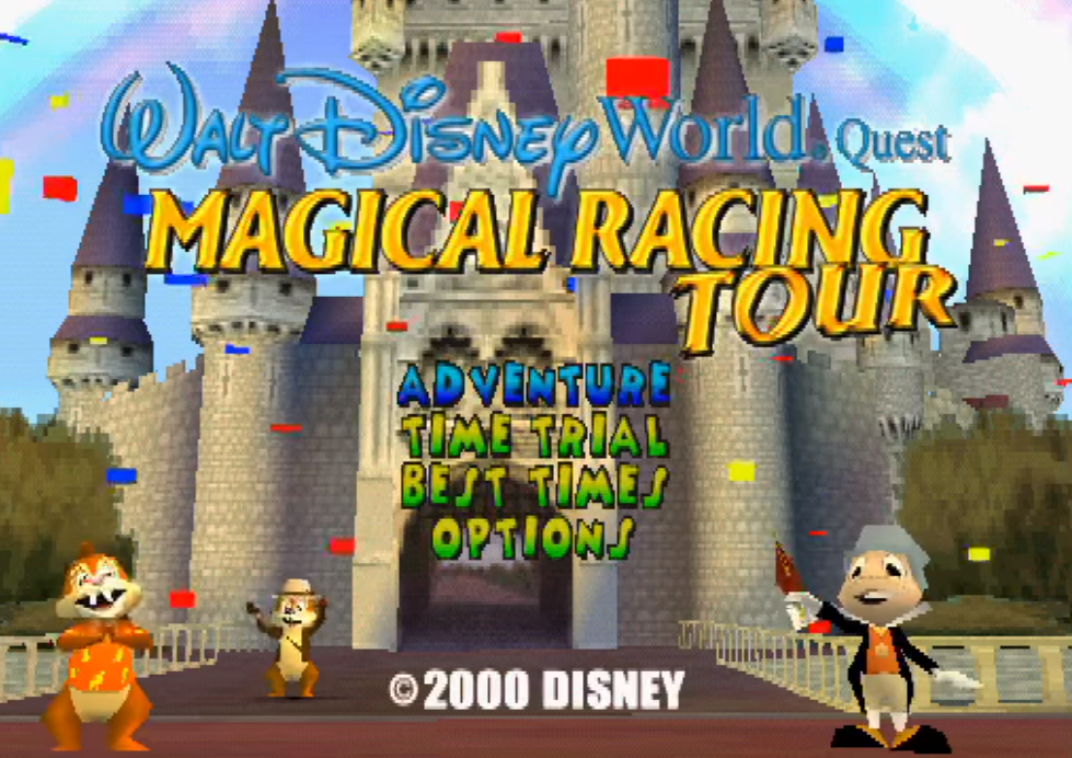 Magical Racing Tour title screen