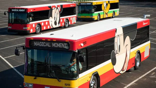 Walt Disney World bus, Disney