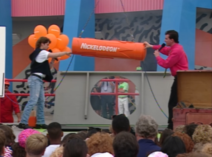 Nickelodeon time capsule ceremony