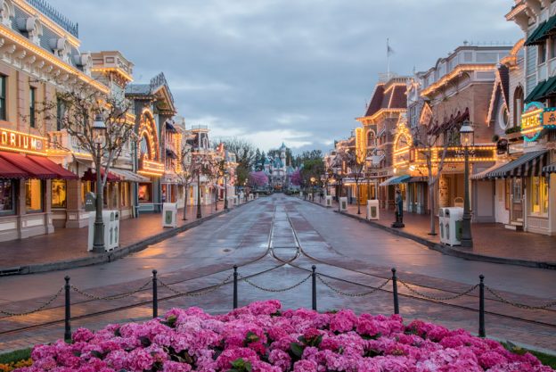 Disneyland Main Street and Castle, Disney