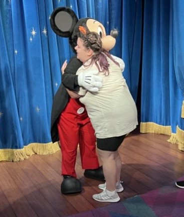 Hug Mickey