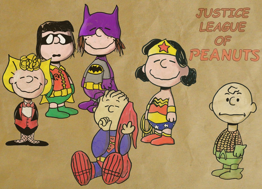 Peanuts + DC Comics