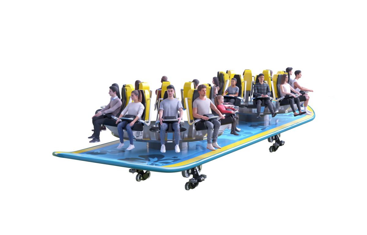 Ultra Surf Coaster Train