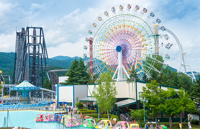 Fuji-Q's wheel attraction
