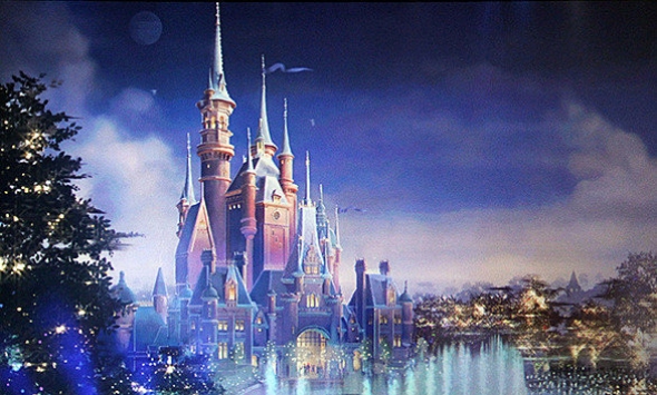 Enchanted Storybook Castle artwork