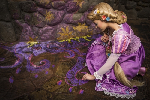Rapunzel at the Magic Kingdom