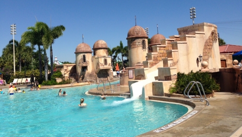 Fuentes del Morro pool at Disney's Caribbean Beach Resort