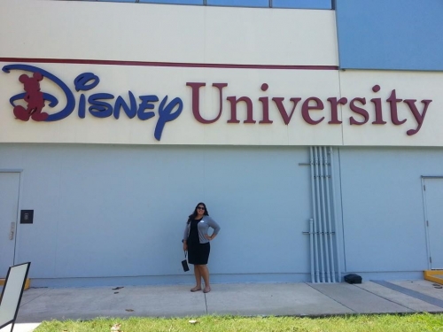 Brittany at Disney University