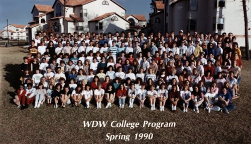 Walt Disney World College Program 1990
