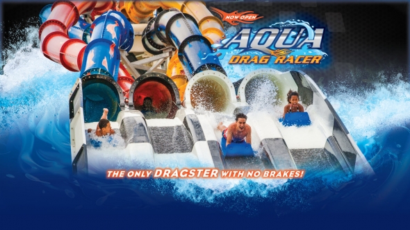 Aqua Drag Racer