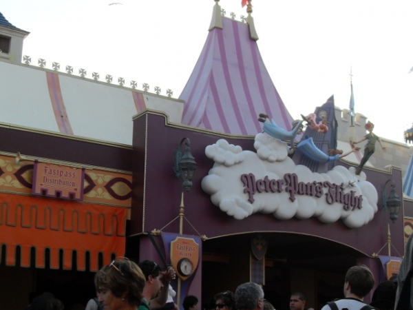 Peter Pan's Flight used to star the guest as Peter