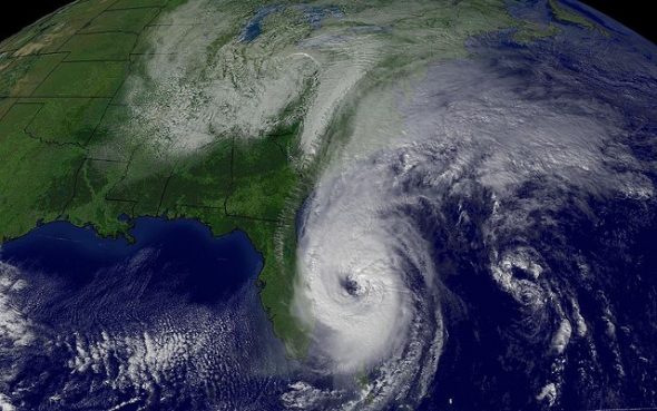 Hurricane Wilma Image in the Public Domain