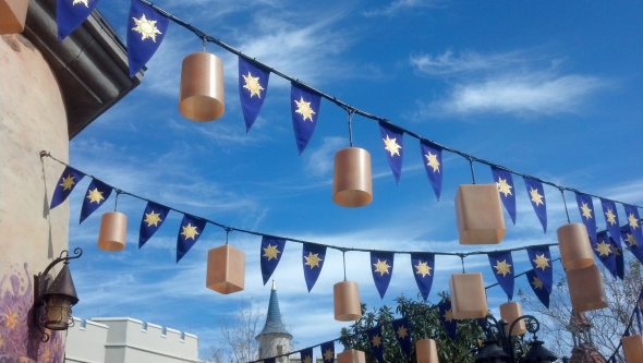 Tangled Banners in New Fantasyland