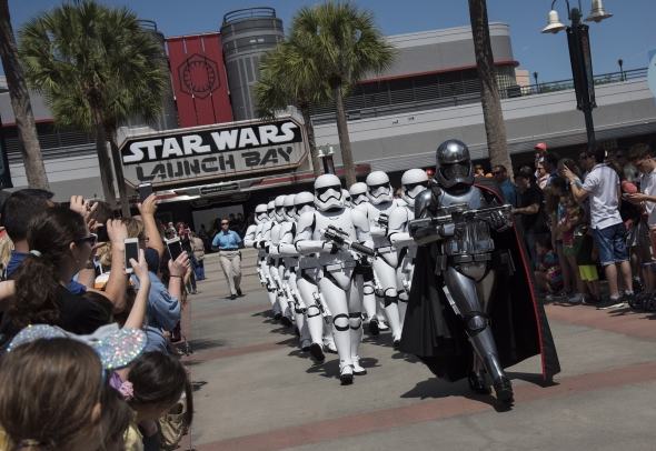March of the First Order led by Captain Phasma