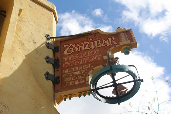Zanzibar Trading Company Sign