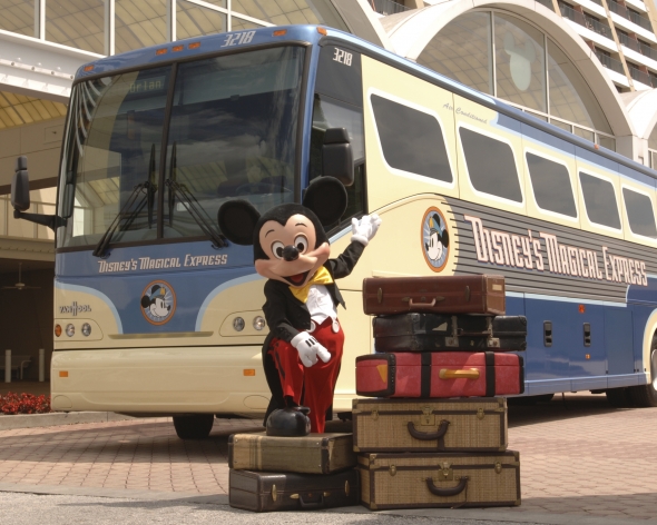 Mickey by Magical Express Bus