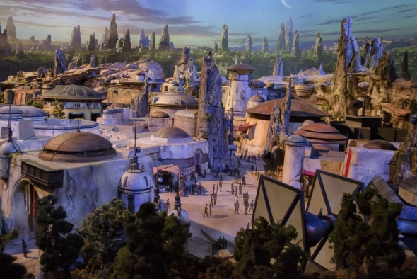 Concept art for Star Wars Galaxy's Edge
