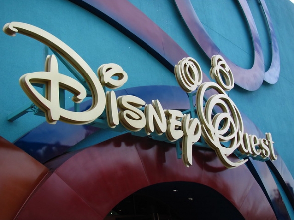 Disney Quest sign